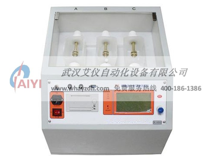 全自动绝缘油介电强度测试仪(三杯) 全自动绝缘油介电强度测试仪(三杯)